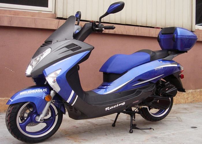 สกูตเตอร์แก๊ส 150cc สไตล์ V ไฟหน้า, สกูตเตอร์ที่ขับเคลื่อนด้วยแก๊สพร้อมกระจกมองหลัง 2 อัน