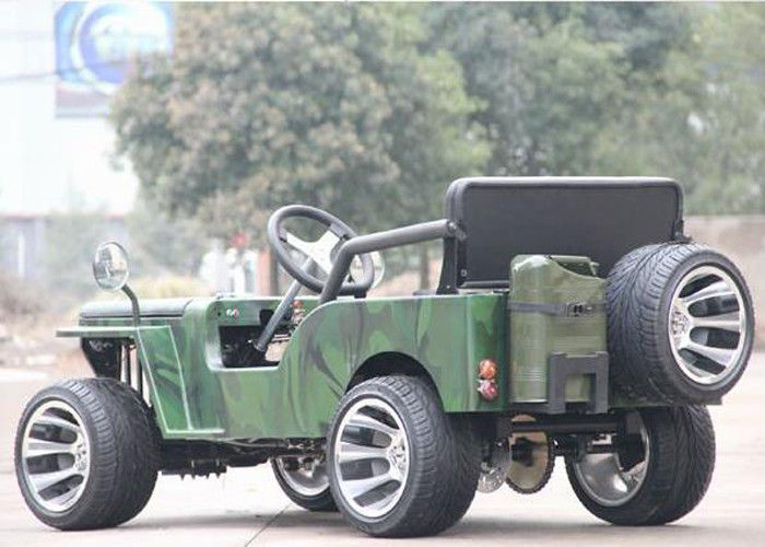 อากาศเย็น 125cc Kids Buggy Go Kart พร้อม 1 กล่องน้ำมัน / 2 เบาะหนังแท้