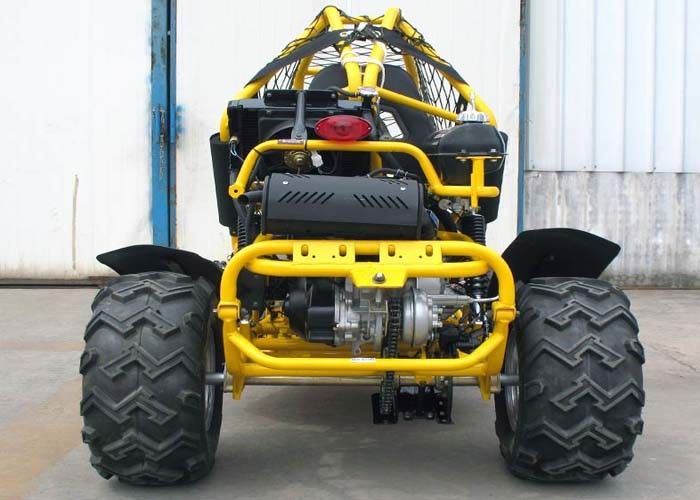 Off Road Kart สำหรับวันฝนตกน้ำโกคาร์ท 250cc ระบายความร้อนด้วย 3 ไฟหน้าสุทธิ