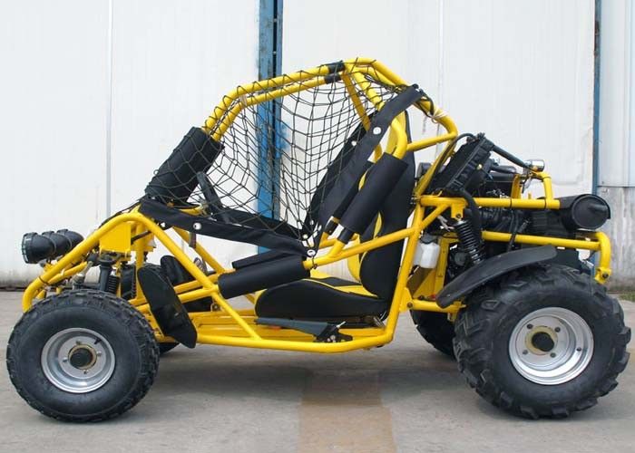 Off Road Kart สำหรับวันฝนตกน้ำโกคาร์ท 250cc ระบายความร้อนด้วย 3 ไฟหน้าสุทธิ