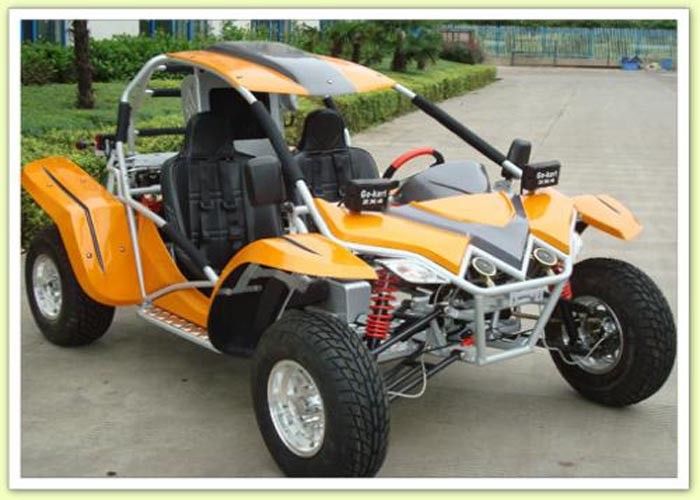 คาร์ทขนาด 1100cc สำหรับผู้ใหญ่ระบบระบายความร้อนด้วยน้ำขับเคลื่อน 4 ล้อและเครื่องกว้าน