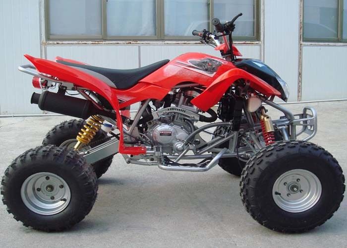 สตาร์ทไฟฟ้า CG 250cc Atv Quad Bike 4 Stroke Manual Clutch 4 - Speed ​​+ Reverse