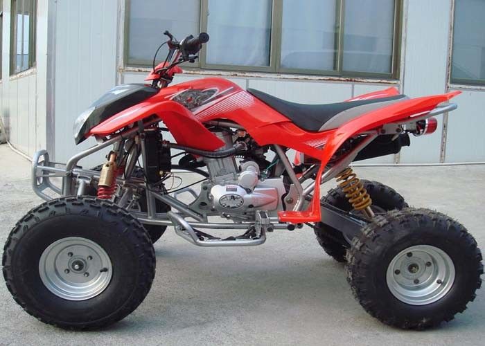สตาร์ทไฟฟ้า CG 250cc Atv Quad Bike 4 Stroke Manual Clutch 4 - Speed ​​+ Reverse