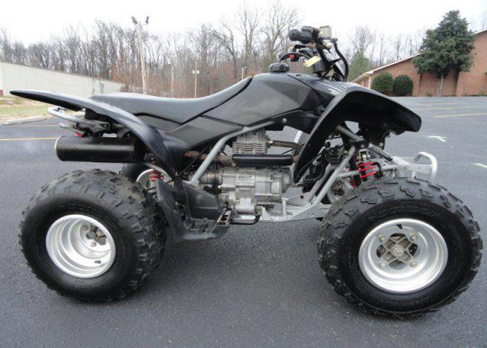 อากาศ / น้ำมันระบายความร้อนด้วย 400cc Atv Quad Bike 4 Stroke 3 Incline Cylinder พร้อมไฟหน้าขนาดใหญ่
