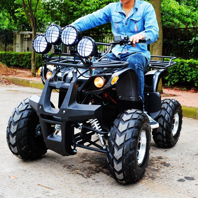 มอเตอร์ไฟฟ้า Atv Quad Bike 1500W / 2000W DC Brushless Motor พร้อมไฟสว่างสี่ดวง