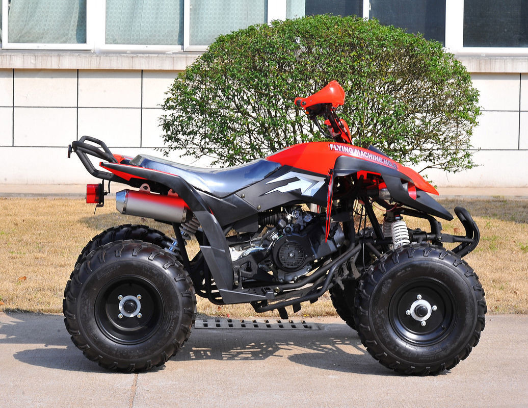 One Seat Youth Racing ATV 200CC สีแดง 4 X 4 เคียงข้างกัน Atv รถอเนกประสงค์