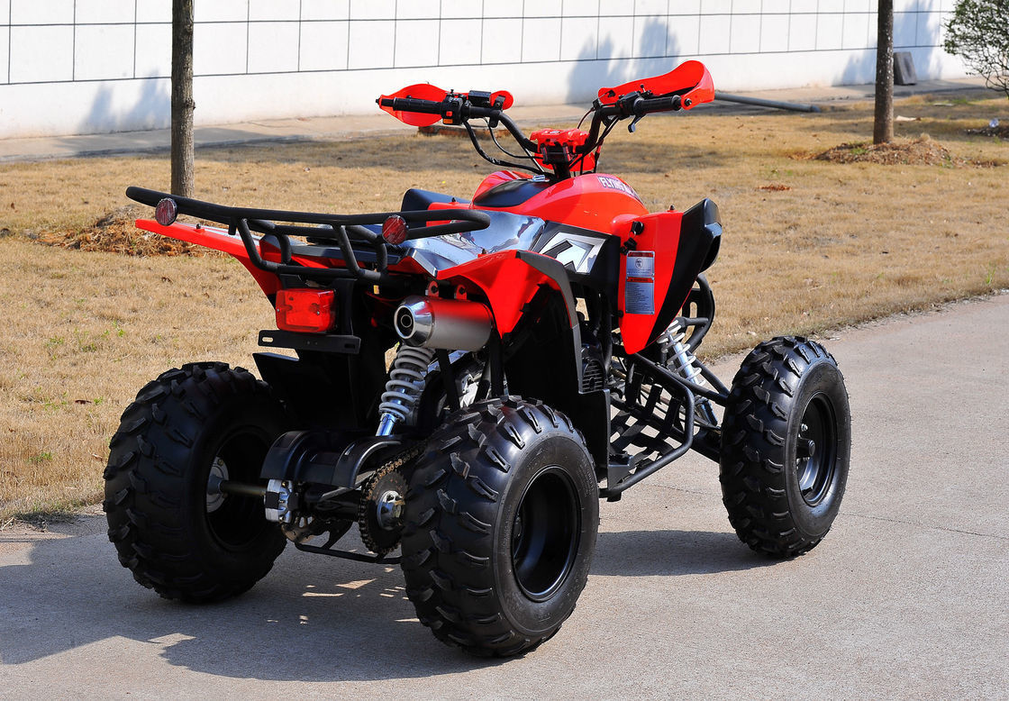 One Seat Youth Racing ATV 200CC สีแดง 4 X 4 เคียงข้างกัน Atv รถอเนกประสงค์