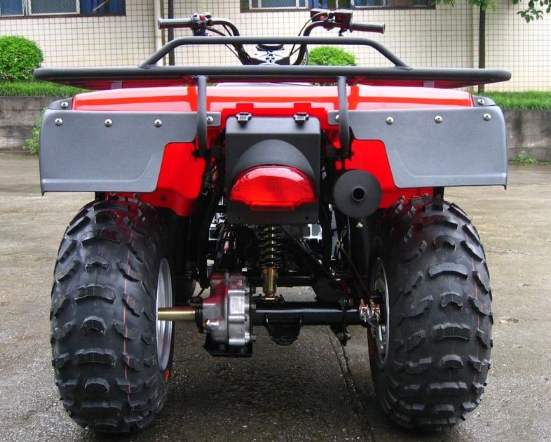 รถมอเตอร์ไซด์สี่ล้อขนาด 250cc ATV 4 ล้อพร้อมไดรฟ์เพลาขนาดใหญ่