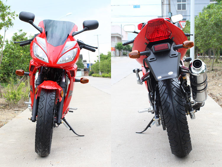 Single Cylinder Street Bikes 4 จังหวะระบายความร้อนด้วยอากาศ, สมาร์ท Shape 250cc Sport Motorcycle