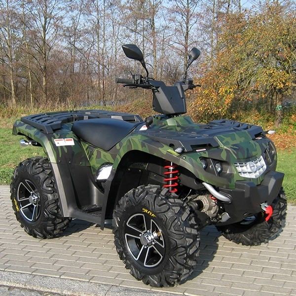 ระบายความร้อนด้วยน้ำมัน 400cc Atv สี่ล้อคู่ / เดี่ยว - แขนพร้อมอลูมิเนียมกะไฟฟ้า