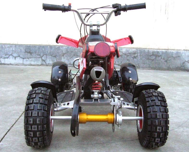 2- จังหวะ 50cc Atv Quad Bike พร้อมหน้า / หลังดิสก์หน้า / หลังโช๊คอัพ