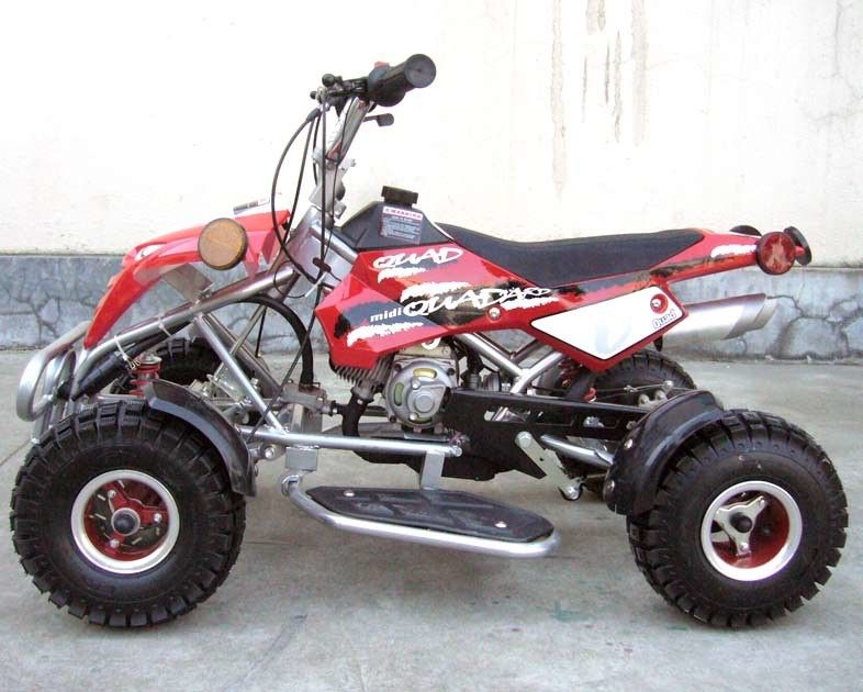 2- จังหวะ 50cc Atv Quad Bike พร้อมหน้า / หลังดิสก์หน้า / หลังโช๊คอัพ