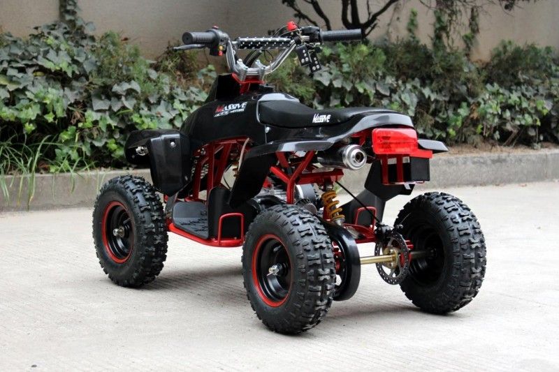 800w 48v เด็กจักรยานไฟฟ้า Quad, ไฟฟ้าสี่ล้อสำหรับผู้ใหญ่เพลาส่งไดรฟ์