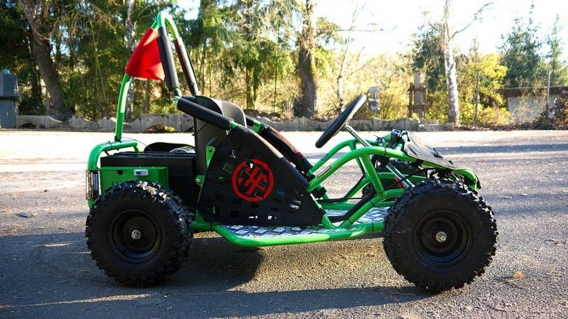 1000 W 48v Brushed DC Motor Atv All Terrain Vehicle 2 ที่นั่งพร้อมที่นั่งนุ่ม