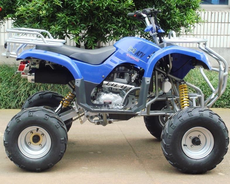 Front Double A - Arm ยานพาหนะอเนกประสงค์ ATV 250cc พร้อมคลัทช์ 8 นิ้ว Manual 4-Speed ​​+ Reverse