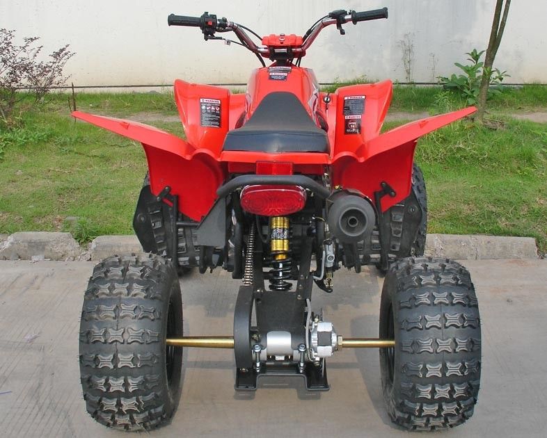 สีแดง 250CC ยานพาหนะสาธารณูปโภค ATV 8 