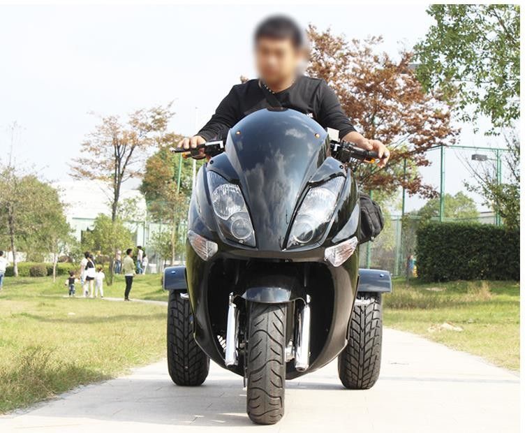 สกูตเตอร์มอเตอร์ไฟฟ้าขนาด 1500w, รถจักรยานยนต์สกูตเตอร์ 3 ล้อพร้อมมอเตอร์แบบไร้แปรง