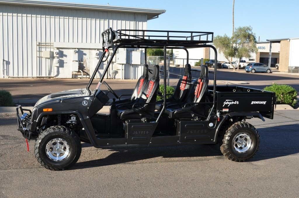 In - Line Three Cylinder 800cc 4 Wheel Utility Vehicle 12- Valve DOHC พร้อม 4 ที่นั่ง
