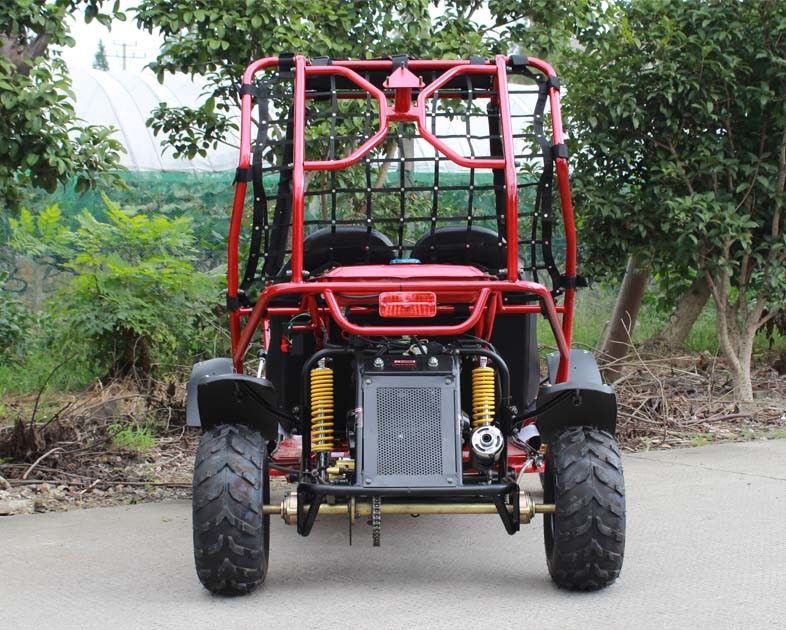 Air Cooled Reverse CVT 125cc Single Seat Off Road Go Kart สำหรับเด็ก / ผู้ใหญ่