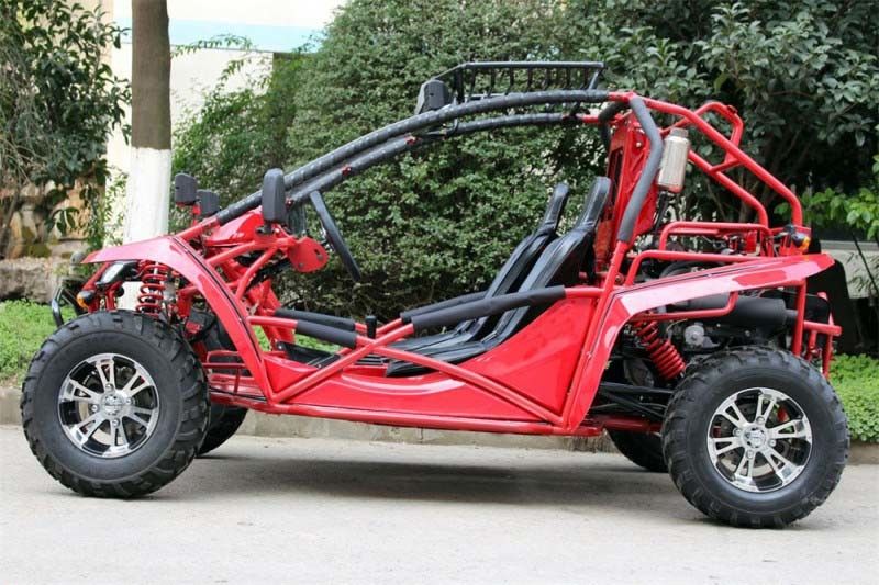 1100CC 4 สูบ 4 Stroke Forest Road ผู้ใหญ่ Go Kart พร้อมระบบกันสะเทือนอิสระ