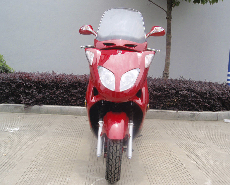 สกู๊ตเตอร์แก๊สสำหรับผู้ใหญ่สีน้ำเงิน 2 ดวง, สกู๊ตเตอร์มอเตอร์ 150cc พร้อมหนังแท้ 2 ที่นั่ง