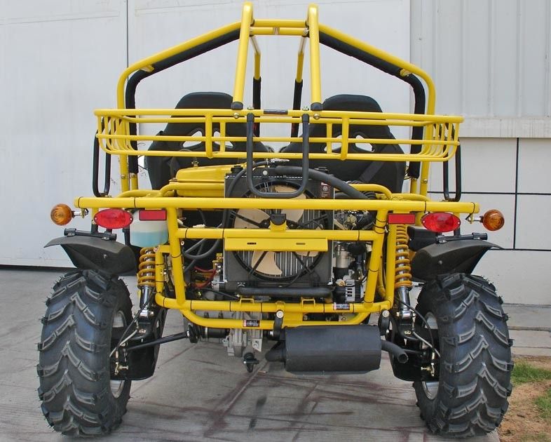 ขนาดใหญ่พิเศษ 1000CC Go Kart Buggy พร้อมเพลาขับด้านหน้า / หลังดิสก์เบรก