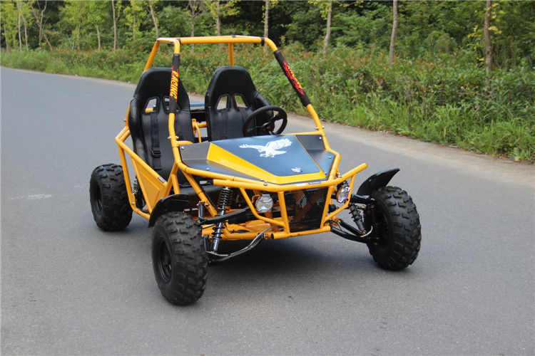 ทรงกระบอกเดียว 4 Stroke 150cc Go Kart Buggy Off Road Go Kart ไดรฟ์ 2 ล้อ