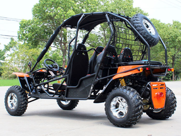 สูบเดี่ยวแนวนอน Alumium อัลลอยขอบ Go Kart Buggy CTV พร้อมระบบระบายความร้อนด้วยอากาศ