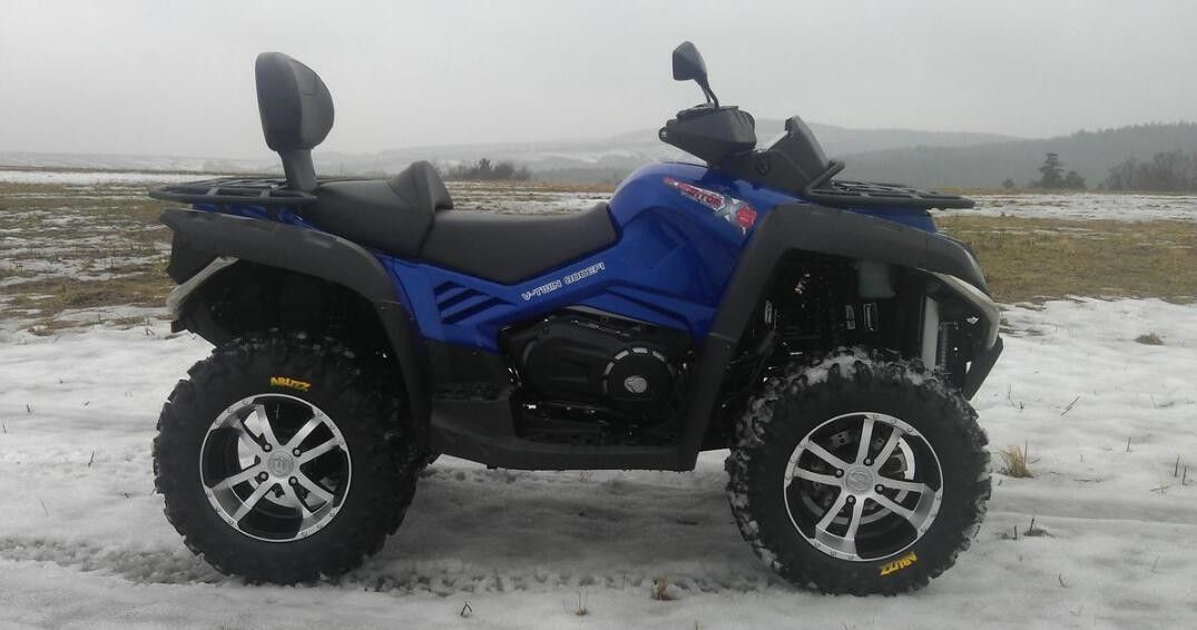 800cc V-Twin 4 Valve 4 Stroke Sport Utility ATV 46kw 6700rpm พร้อมระบบระบายความร้อนด้วยน้ำ
