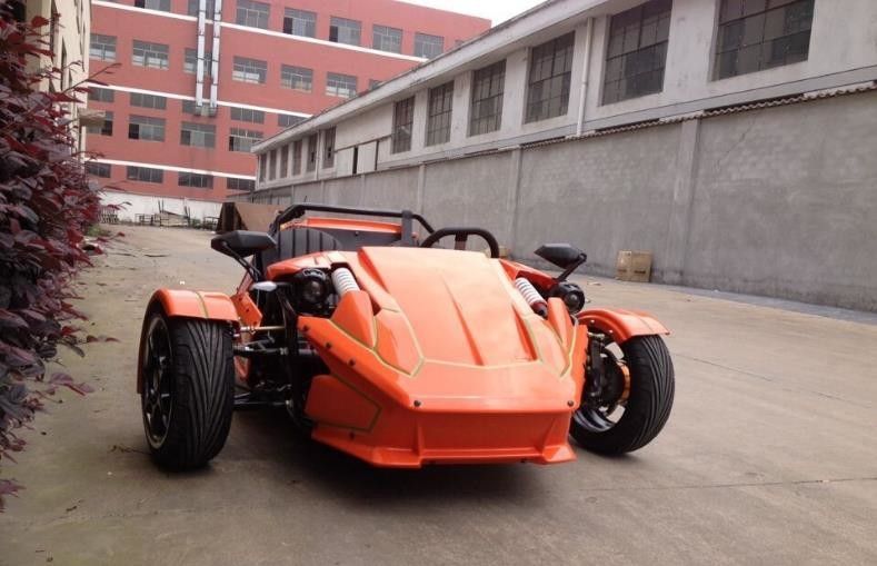 4 จังหวะ 250cc กระบอกเดียวรถจักรยานยนต์ / 3 ล้อรถจักรยานยนต์ท่องเที่ยวน้ำเย็น