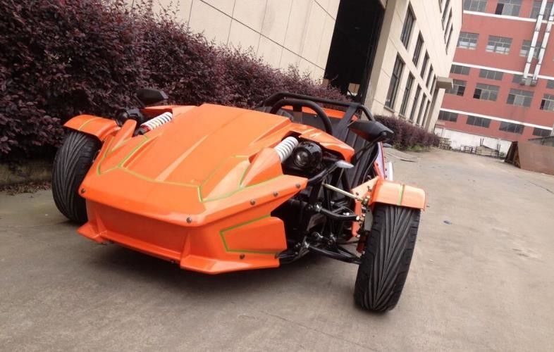 4 จังหวะ 250cc กระบอกเดียวรถจักรยานยนต์ / 3 ล้อรถจักรยานยนต์ท่องเที่ยวน้ำเย็น