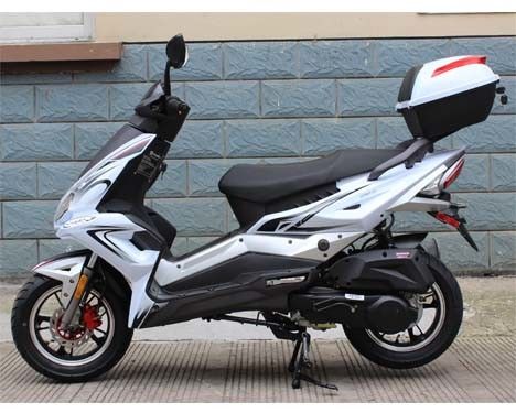 4.41hp / 7500 รอบต่อนาทีสกู๊ตเตอร์มอเตอร์สำหรับผู้ใหญ่ CVT 2 ล้อสกูตเตอร์พร้อมอลูมิเนียม 13 นิ้ว