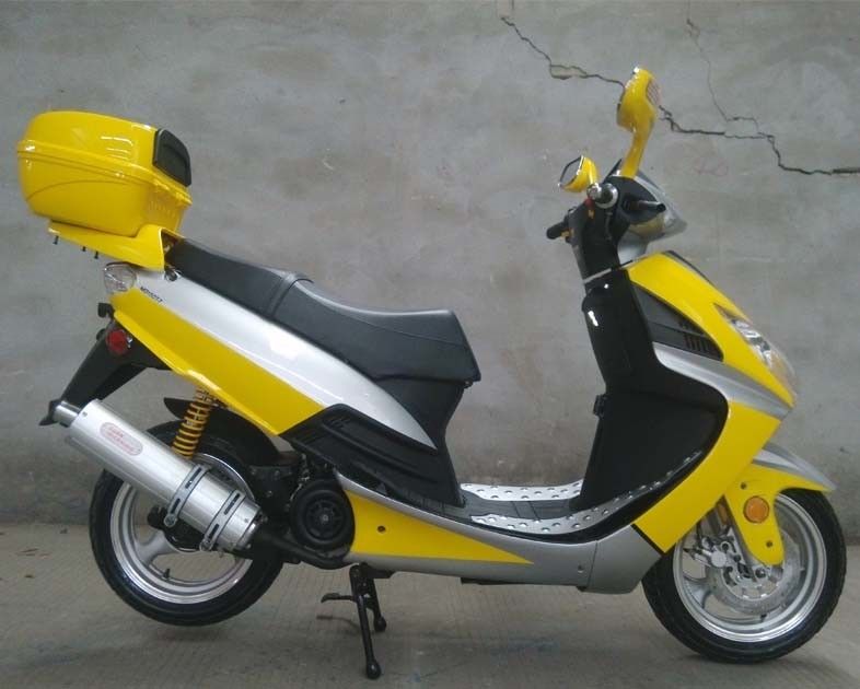Eletric / Kick Start สกู๊ตเตอร์มอเตอร์ 4 จังหวะ 150CC กระบอกเดียวพร้อมเบรคหน้า