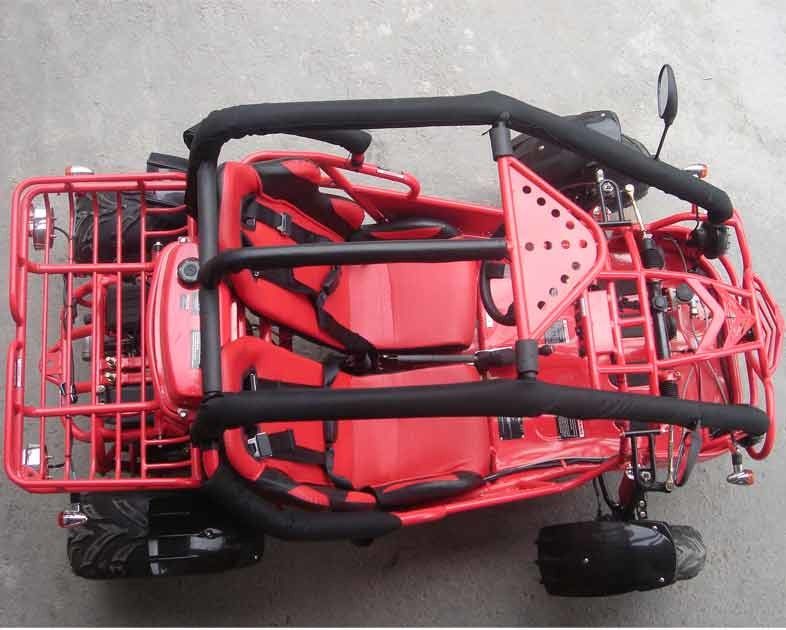 ขนาดเต็มโกคาร์ท Buggy Air Cooled 150cc Cvt พร้อมโซ่ขับ