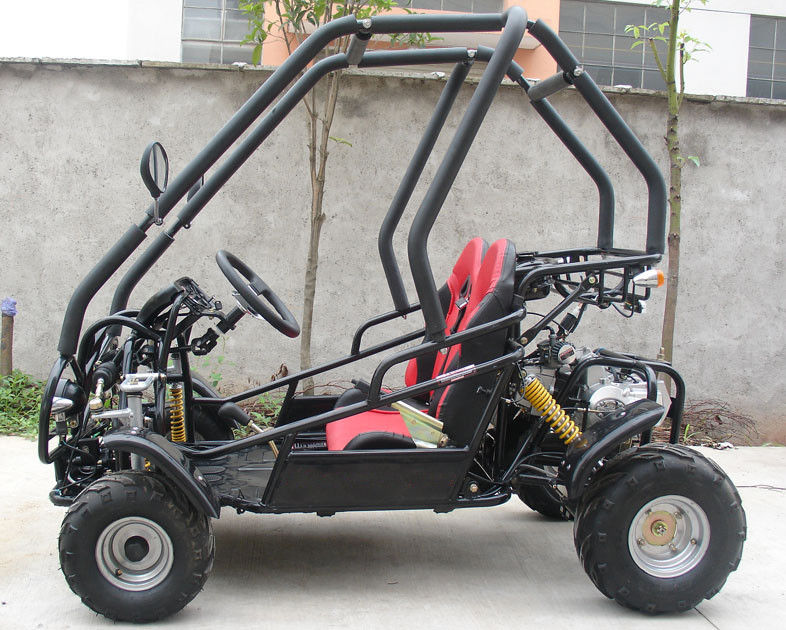 ขนาดเล็ก 3 ความเร็ว 110cc Go Kart Buggy Atv สองที่นั่ง Atv พร้อม CDI Electirc