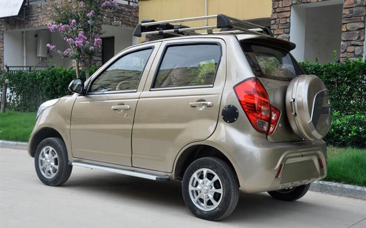 5 ที่นั่ง 96V 10kw รถยนต์ไฟฟ้าพลังงานสูงพร้อมแบตเตอรี่ 300 ครั้ง