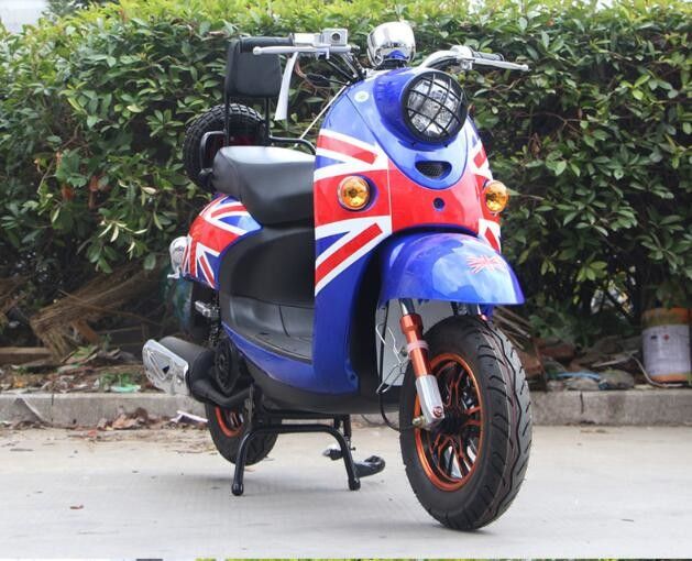 4 จังหวะระบายความร้อนด้วยอากาศ 150cc ผู้ใหญ่มอเตอร์สกูตเตอร์หน้าดิสก์เบรกหลังกลอง