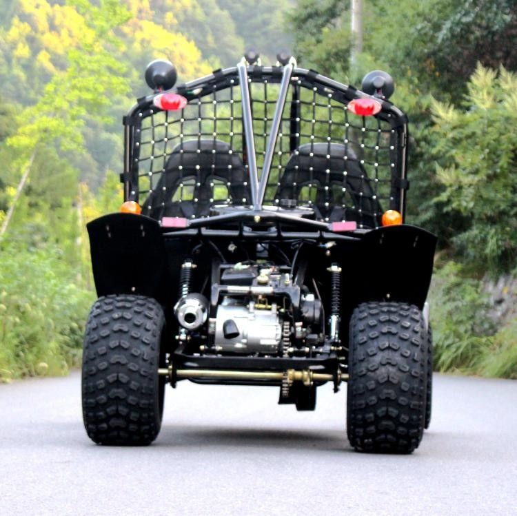 Air Cooled Two Seater Go Kart ระบบสตาร์ทโซ่ไฟฟ้าขนาด 150cc