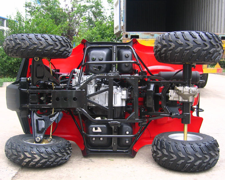 260cc ขนาดใหญ่ Atv Quad Bike เกียร์ถอยหลังภายในกล่องเกียร์ด้วยน้ำมันระบายความร้อนด้วย