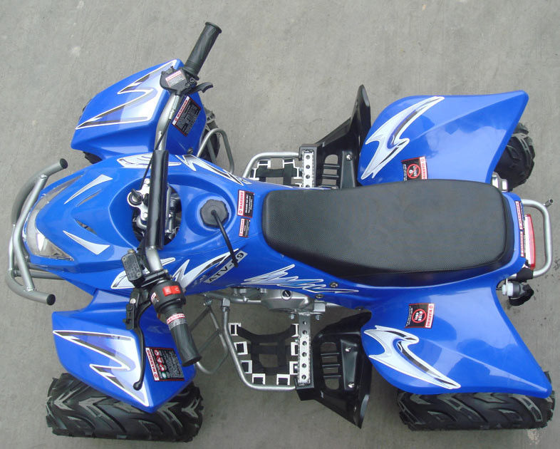 ขนาดกลาง 110CC Youth Racing ATV Air Cooled พร้อมระบบเริ่มต้นยางไฟฟ้าขนาด 7 