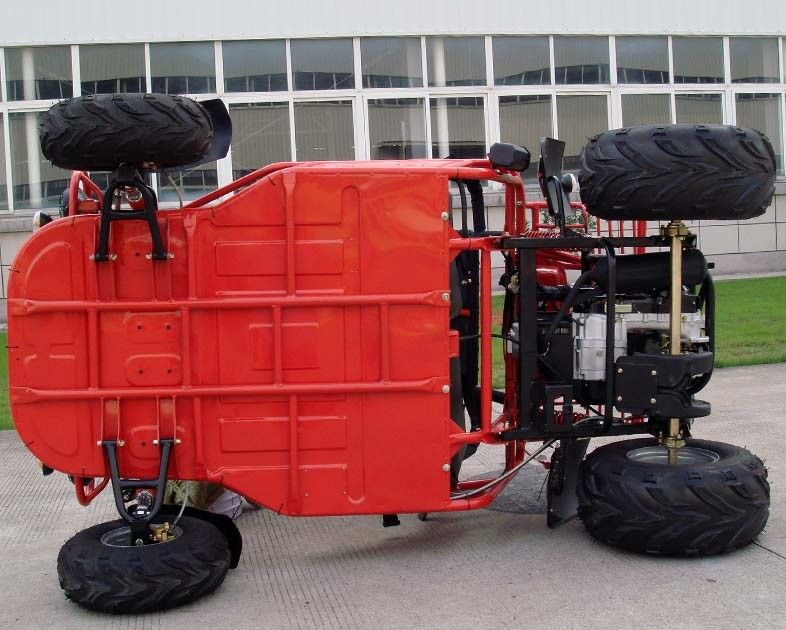 150cc Go Kart Buggy โช๊คหลัง Automatic Dune Buggy Electric Double / Single A - Arm