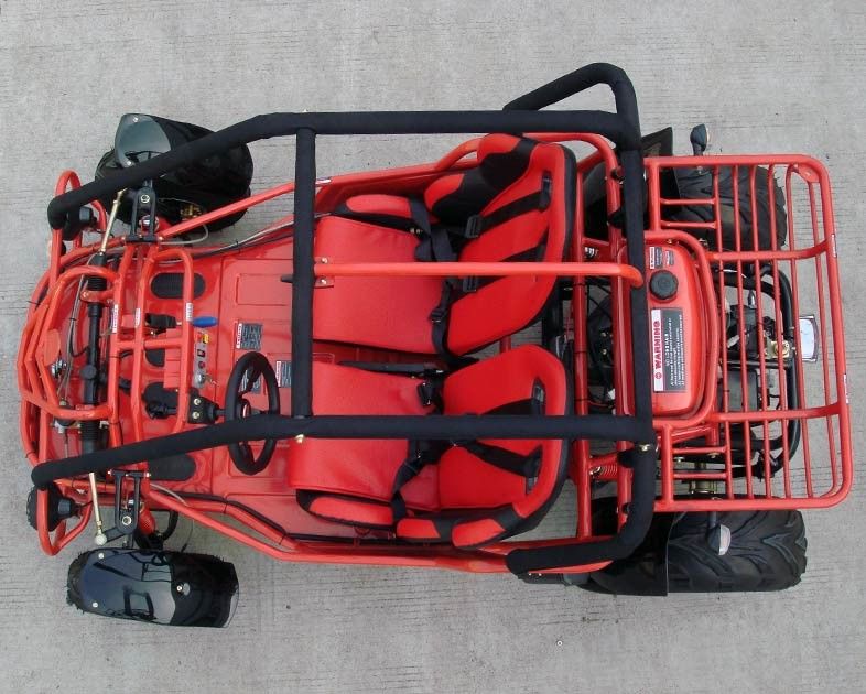 150cc Go Kart Buggy โช๊คหลัง Automatic Dune Buggy Electric Double / Single A - Arm