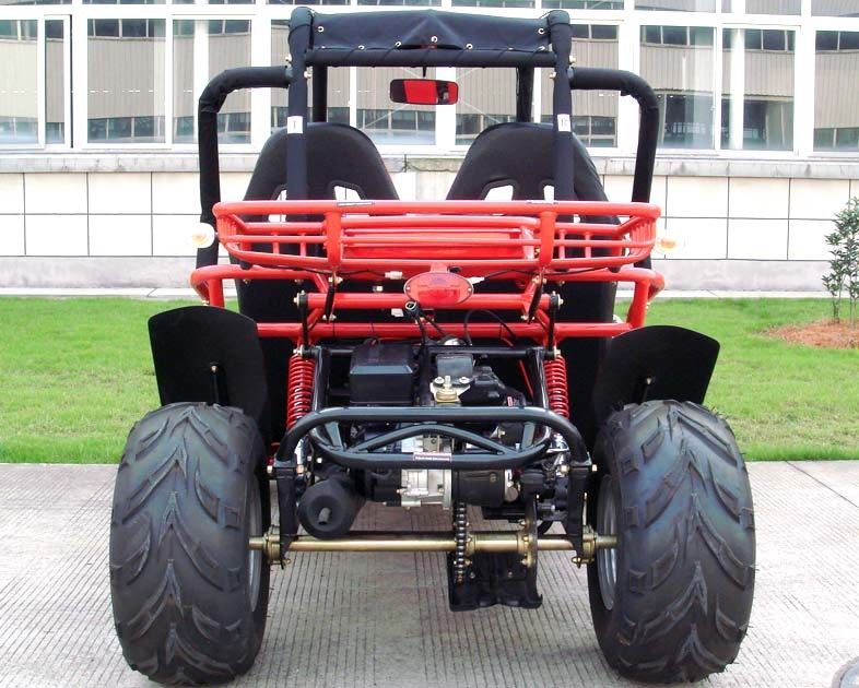 150cc Go Kart Buggy โช๊คหลัง Automatic Dune Buggy Electric Double / Single A - Arm
