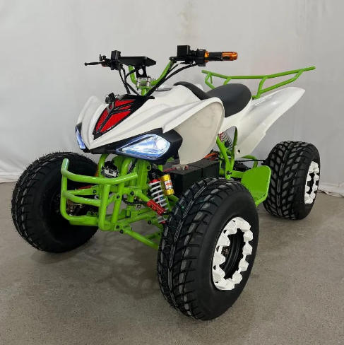 รถ ATV ไฟฟ้า 72V 2000W, แบรนด์จีน, ล้อ 10 นิ้ว, ขับเคลื่อนด้วยเพลา, รถอเนกประสงค์ออฟโรดที่ได้รับการรับรอง CE
