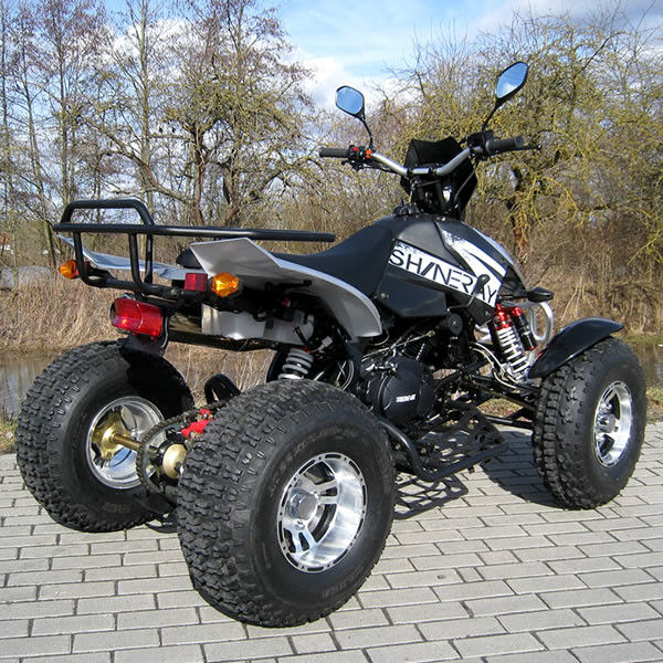 348cc 4 Stroke Youth Racing ATV 2x ดิสก์เบรกไฮดรอลิกด้านหน้า 1x เบรคหลัง