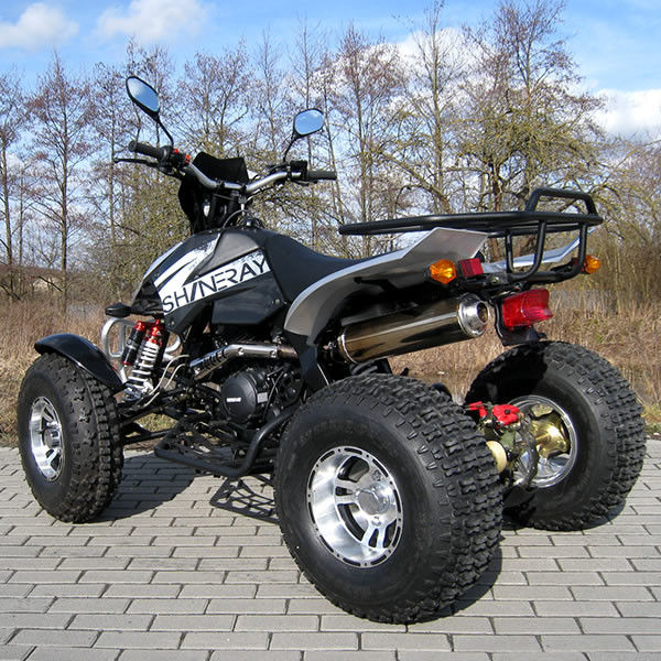 348cc 4 Stroke Youth Racing ATV 2x ดิสก์เบรกไฮดรอลิกด้านหน้า 1x เบรคหลัง