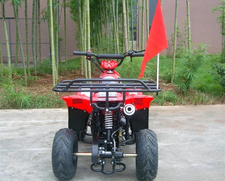 ด้านหน้าคู่สวิงอาร์ม 70cc ATV Quad Bike 80KG แม็กซ์โหลดประสิทธิภาพสูง