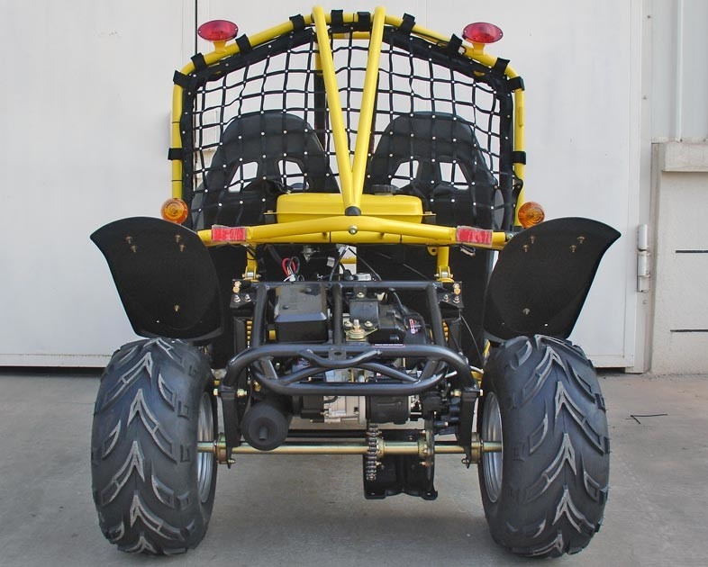 8.57hp Chain Drive Go Go Kart / Buggy Go Kart 1.97 Gal ความจุเชื้อเพลิง