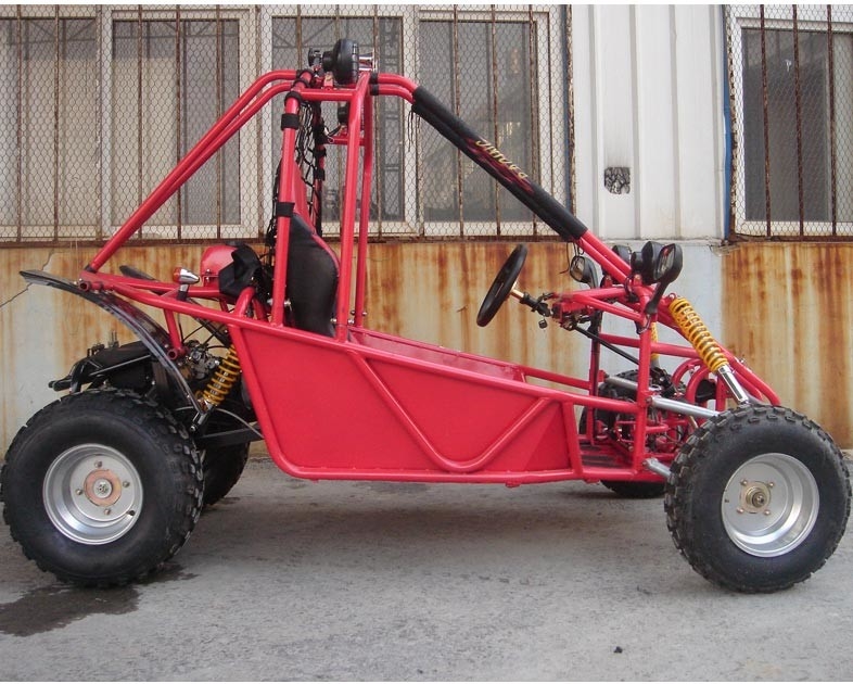 ขนาดใหญ่โกคาร์ท Buggy 150CC พร้อม CVT Air Cooled Electric Foot Foot Brake