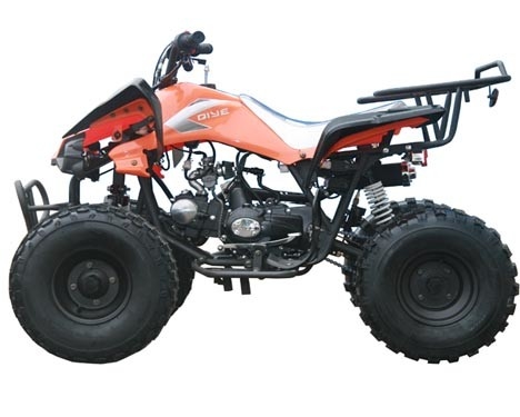 เครื่องยนต์ 125cc เยาวชนแข่งรถ ATV อย่างสมบูรณ์ด้วยการสตาร์ทแบบย้อนกลับรับน้ำหนักได้สูงสุด 65 กิโลกรัม